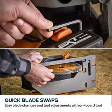 Cordless Evolution R185CCS-Li 185mm Li-Ion EXT 18v Brushless Circular Saw With Multi-Material Blade