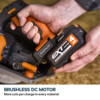 Evolution R185CCSX-Li 185mm Cordless Circular Saw & ST2800-G2 Universal 2.8m Track Bundle