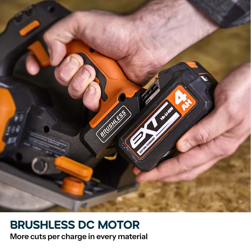 Evolution R185CCSX-Li 185mm Cordless Circular Saw & ST2800-G2 Universal 2.8m Track Bundle