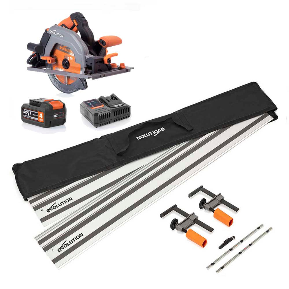 Track Saws | Guide Rail Compatible Circular Saw | Evolution — Evolution ...