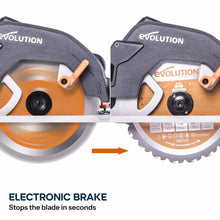 Evolution R185CCS 185mm Circular Saw & 500kg Saw Horse Bundle