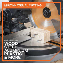 Evolution Cordless R185CMS-Li 185mm Compound Mitre Saw & Saw Horse Bundle