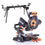 Evolution R185SMS+ 185mm Sliding Mitre Saw & XL Rolling Stand Bundle