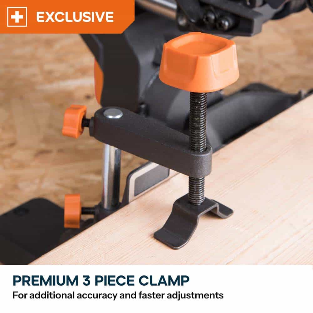 Evolution R185SMS+ 185mm Sliding Mitre Saw & Stand Bundle