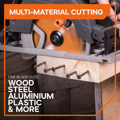Evolution 185mm Multi-Material Cutting 20T Mitre Saw Blade