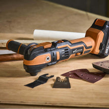 Evolution Cordless R18MLT-Li Multi-Tool 18v Li-Ion EXT With Accessory Kit