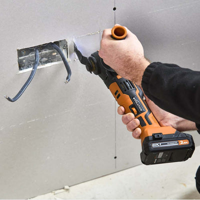 Evolution Cordless R18MLT-Li Multi-Tool 18v Li-Ion EXT With Accessory Kit