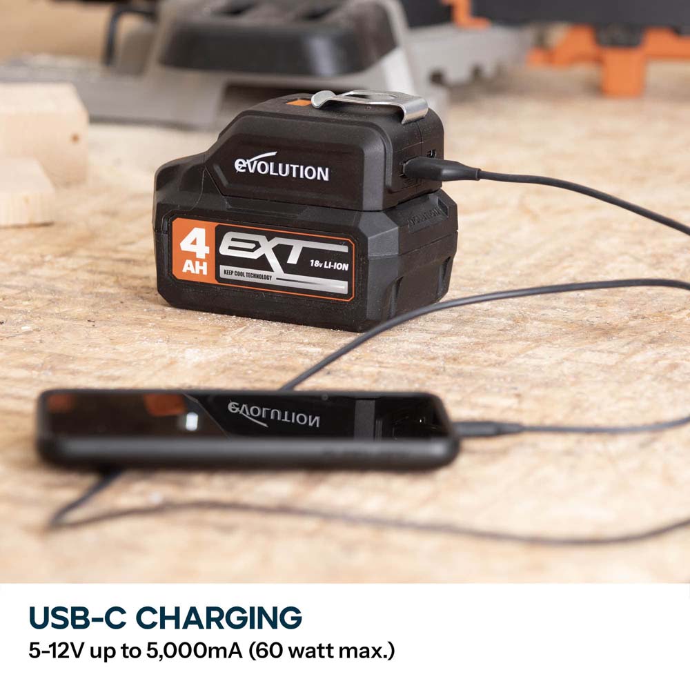 Evolution EXT Cordless USB Charger and LED Light.