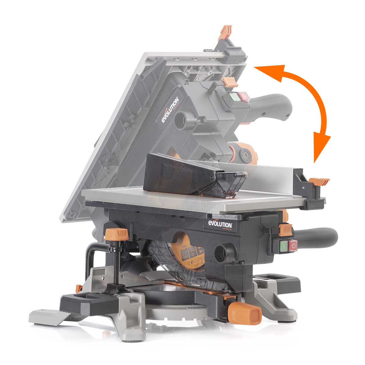 Combination Mitre Saw and Table Saw With 210mm Multi-material Blade R210MTS-G2