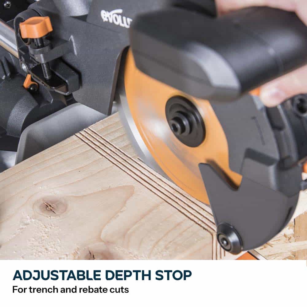 Evolution R210SMS-300+ Sliding Mitre Saw & Stand Bundle