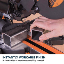 Evolution R210SMS+ 210mm Sliding Compound Mitre Saw With TCT Multi-Material Cutting Blade