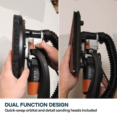 Evolution Telescopic Dry Wall Sander With Dual Heads, 710W, 240V | R225DWS-T