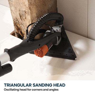 Evolution Telescopic Dry Wall Sander With Dual Heads, 710W, 240V | R225DWS-T
