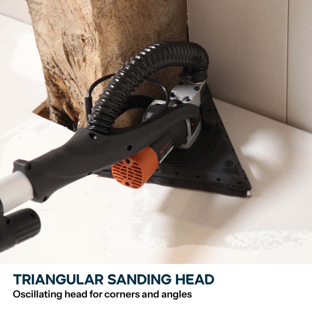 Evolution Telescopic Dry Wall Sander With Dual Heads, 710W, 240V | R225DWS-T