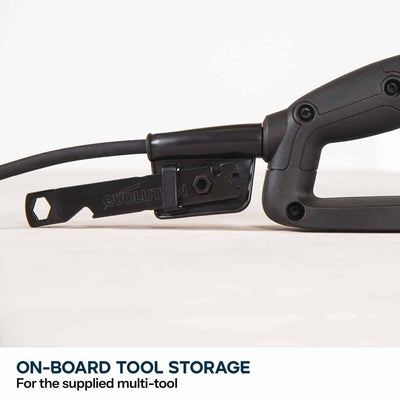 Evolution R230DCTX 230mm Electric Disc Cutter Concrete Saw, Bladeless