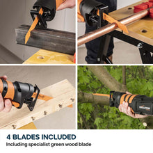Evolution Corded Reciprocating Saw 850W (230v) Including 4 Blades | R230RCP