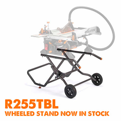 Evolution Compact Folding Wheeled Stand For R255TBL Table Saw