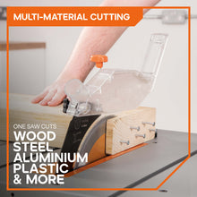Evolution R255MTS 255mm Table Saw With TCT Multi-Material Cutting Blade (230v)