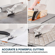Evolution R255MTS 255mm Table Saw With TCT Multi-Material Cutting Blade (230v)