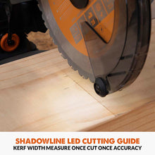 Evolution Cordless R255SMS-DB-Li Double Bevel Mitre Saw & Universal Stand Bundle