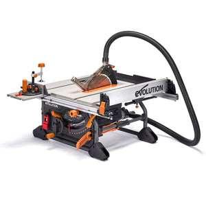 Evolution R255TBL+ Next Generation Jobsite Table Saw 230v 255mm With TCT Multi-material Blade