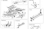 R255TBL / R255TBL+ Spare Parts (Section 1)