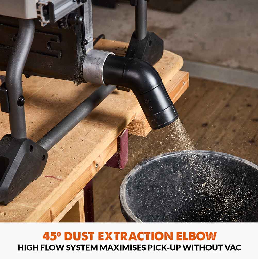 Angled Dust Extraction Port for R255TBL/+ Portable Table Saws