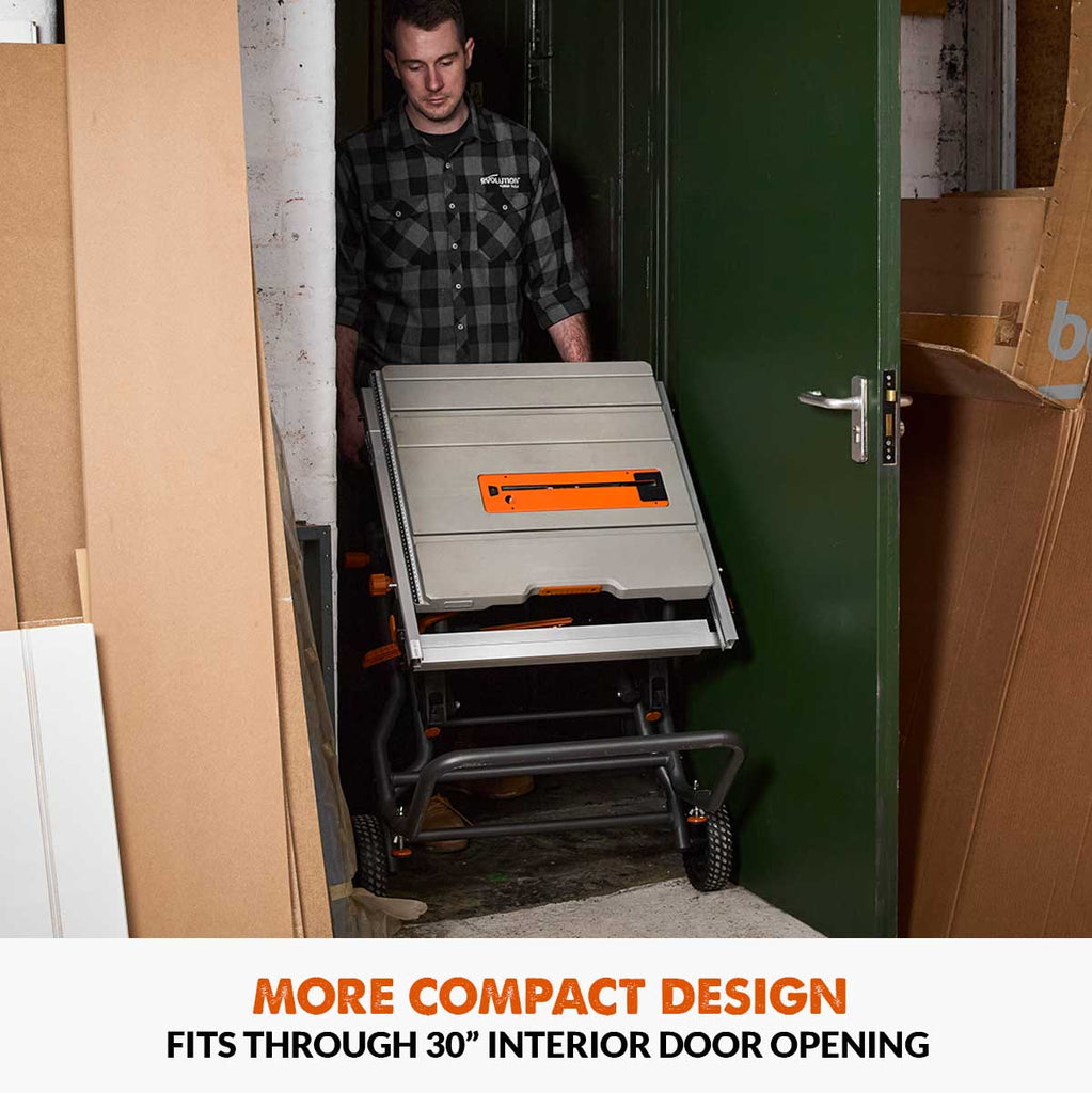 Evolution R255TBL Next Gen RAGE5-S 255mm Portable Table Saw — Evolution ...