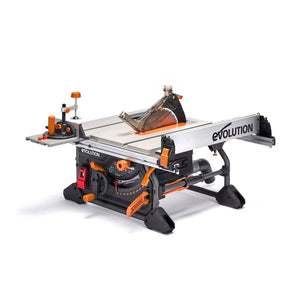 Evolution R255TBL Portable Table Saw 230v 255mm With TCT Multi-material Blade