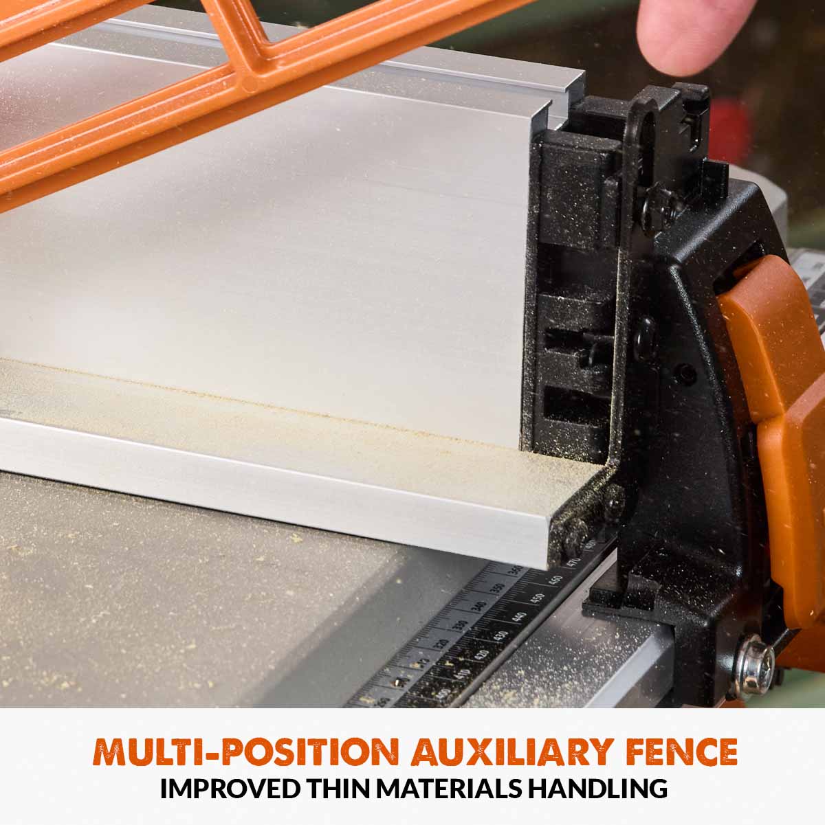 Evolution R255TBL+ 230v Portable Jobsite Table Saw with 255mmTCT Multi-material Blade