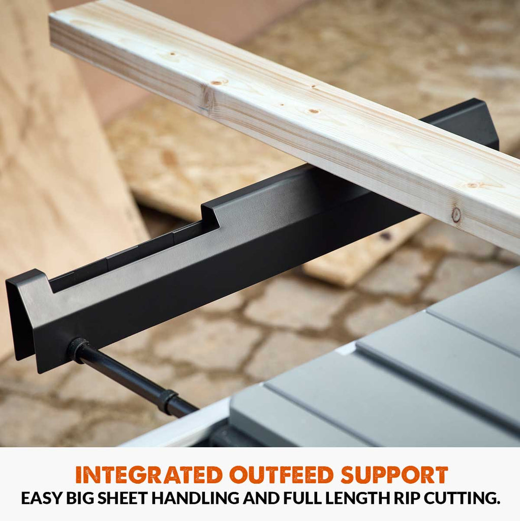 Evolution R255TBL+ Portable Jobsite Table Saw With Multi-Material Cut ...