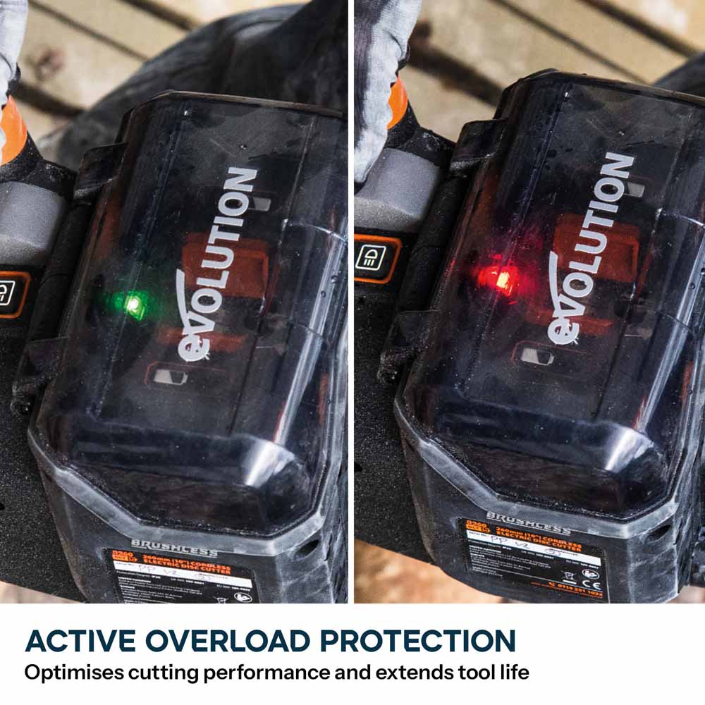 R260DCT-Li Cordless 260mm Disc Cutter With Automatic Water-Fed Dust Suppression and Premium Thin Kerf Diamond Blade