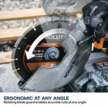 R260DCT-Li Cordless 260mm Disc Cutter With Automatic Water-Fed Dust Suppression and Premium Thin Kerf Diamond Blade