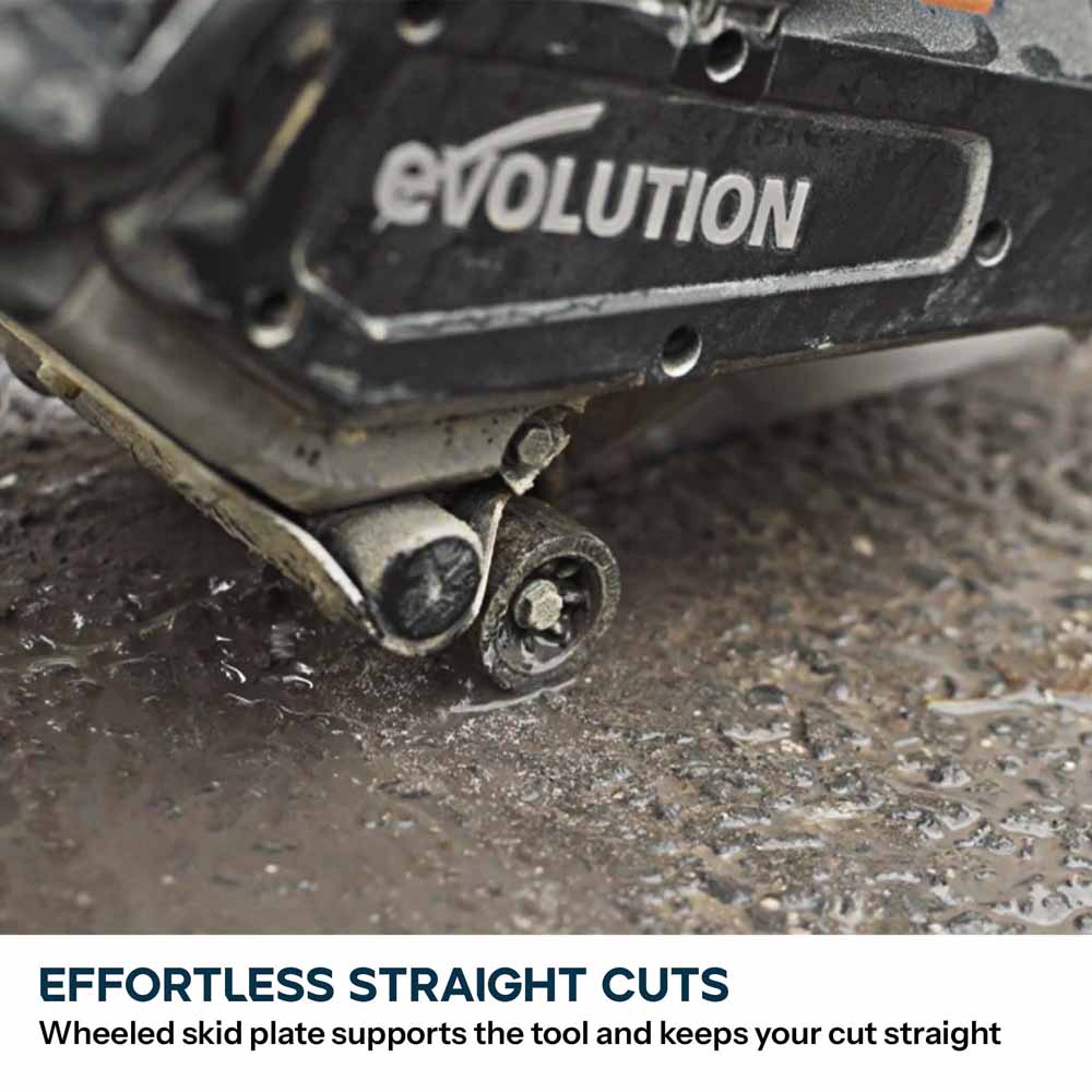 R260DCT-Li Cordless 260mm Disc Cutter With Automatic Water-Fed Dust Suppression and Premium Thin Kerf Diamond Blade