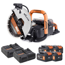 R260DCT-Li Cordless 260mm Disc Cutter With Automatic Water-Fed Dust Suppression and Premium Thin Kerf Diamond Blade