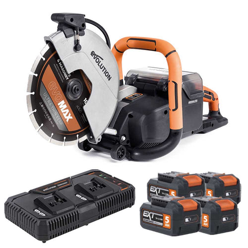 R260DCT-Li Cordless 260mm Disc Cutter With Automatic Water-Fed Dust Suppression and Premium Thin Kerf Diamond Blade