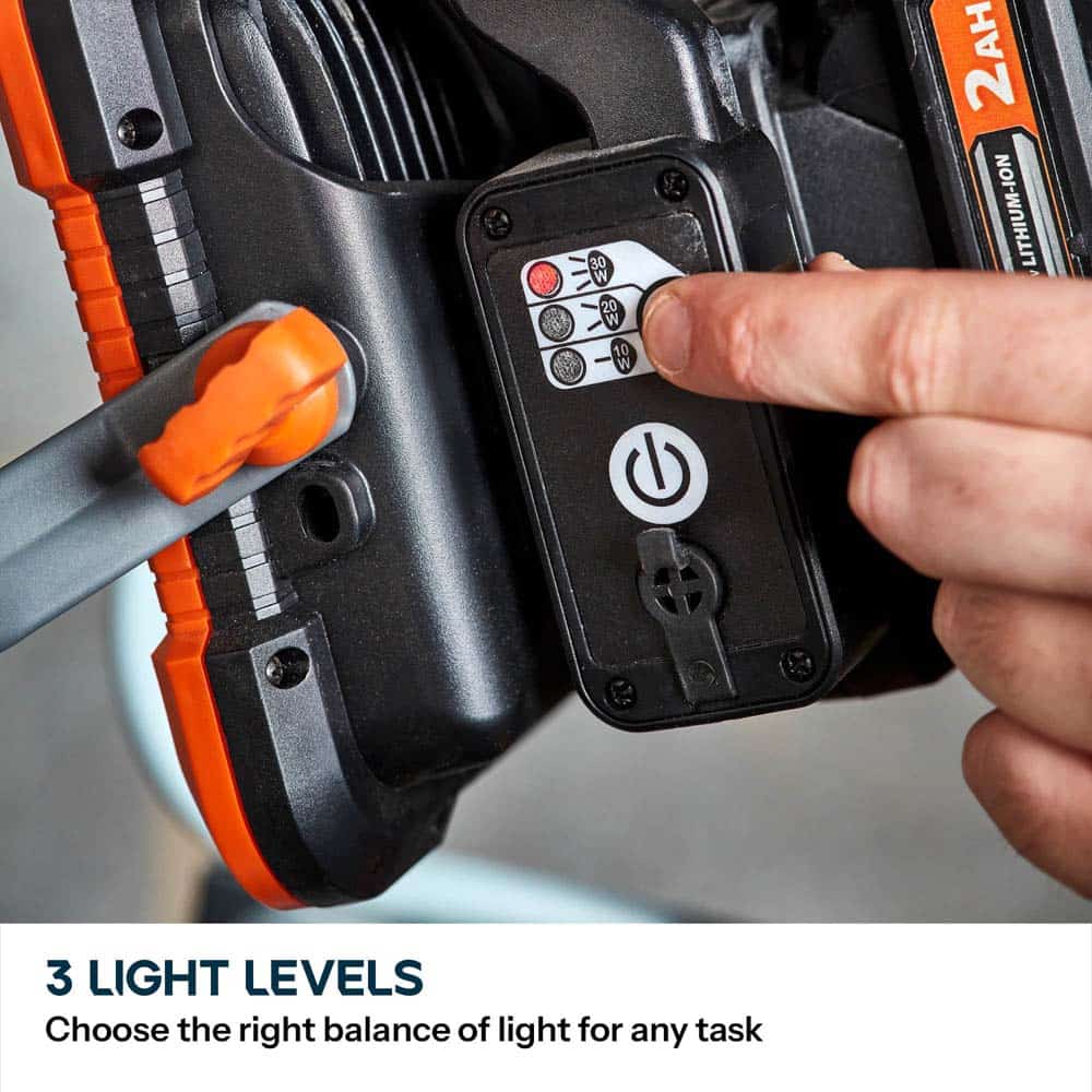 Evolution Cordless R2700WLT-Li Work Light 18v Li-Ion EXT