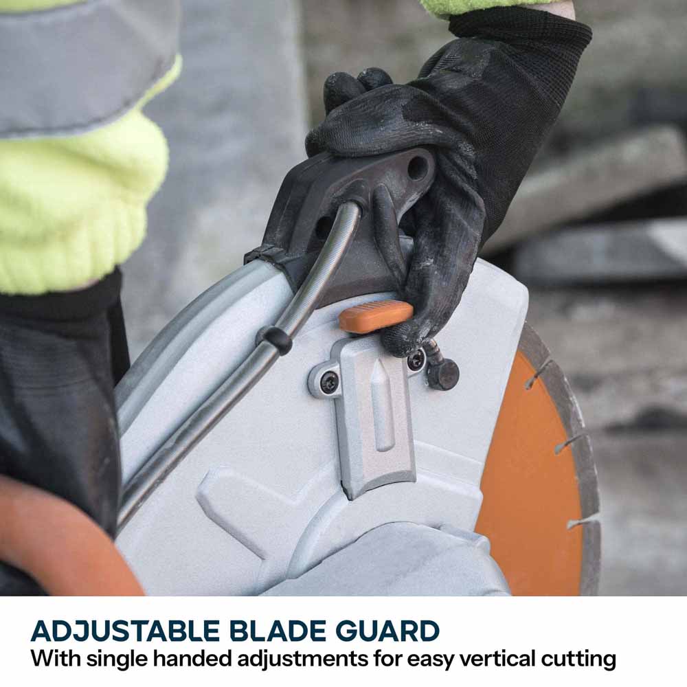 Evolution R300DCT+ 300mm Electric Disc Cutter with Water Dust Suppression