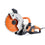 Evolution R300DCT+ 300mm Electric Disc Cutter with Water Dust Suppression