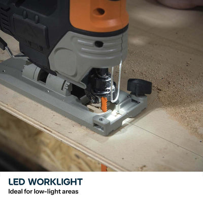 Evolution Cordless R90JGS-Li Jigsaw 18v Li-Ion EXT Inc Multi-Material Blades
