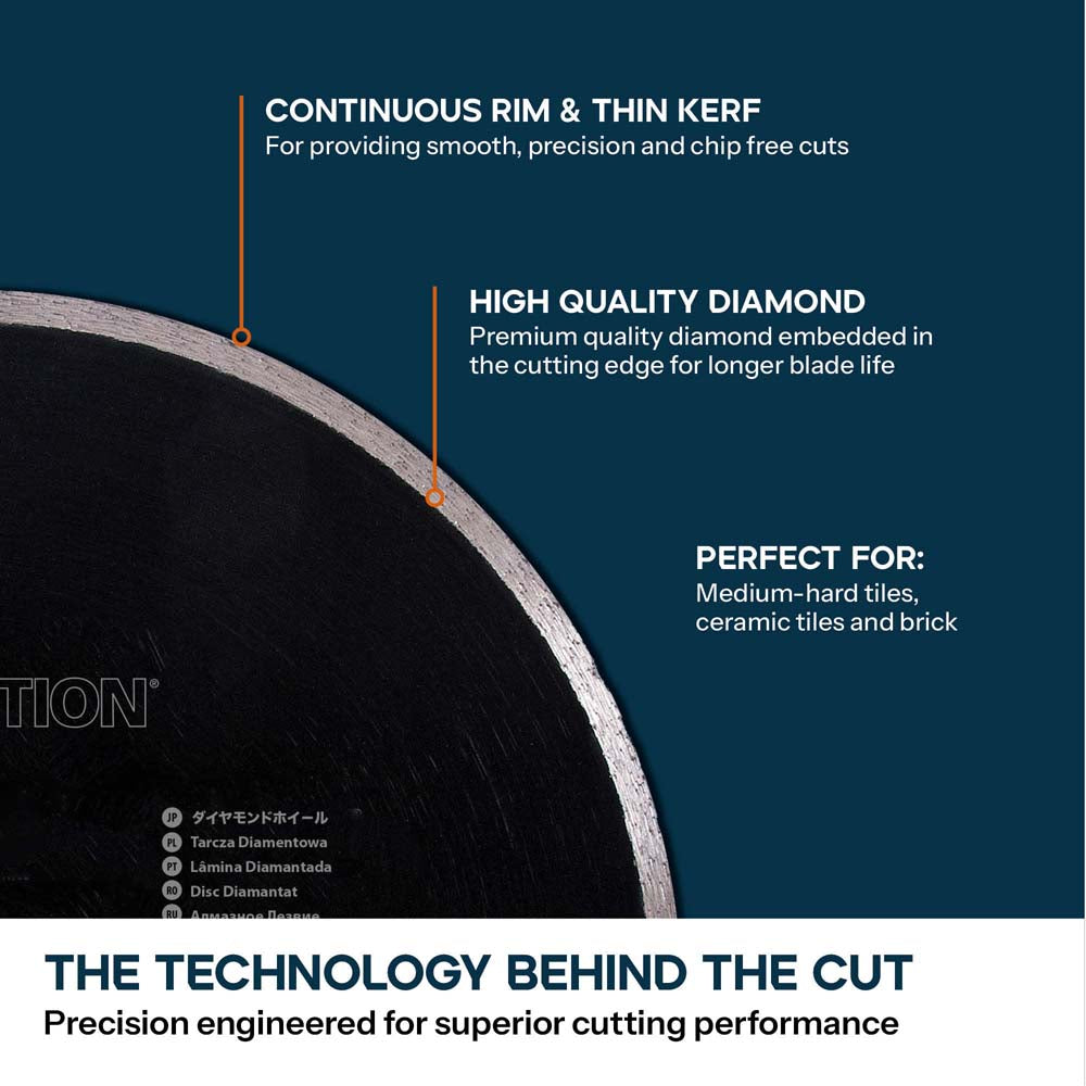 Evolution 255mm Diamond Blade For Mitre Saws