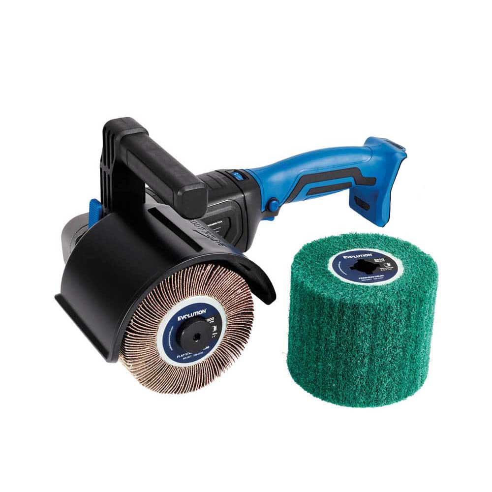 Evolution 18V Cordless Surface Conditioning Tool with Brushless Motor & 2 Drums | S120SCT-Li