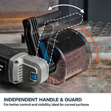 Evolution 18V Cordless Surface Conditioning Tool with Brushless Motor & 2 Drums | S120SCT-Li