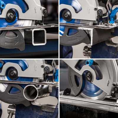 Evolution S185CCSL 185mm Metal Cutting Circular Saw with TCT Mild Steel Cutting Blade