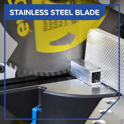 Evolution 185mm Stainless Steel Cutting 48T TCT Circular Saw Blade