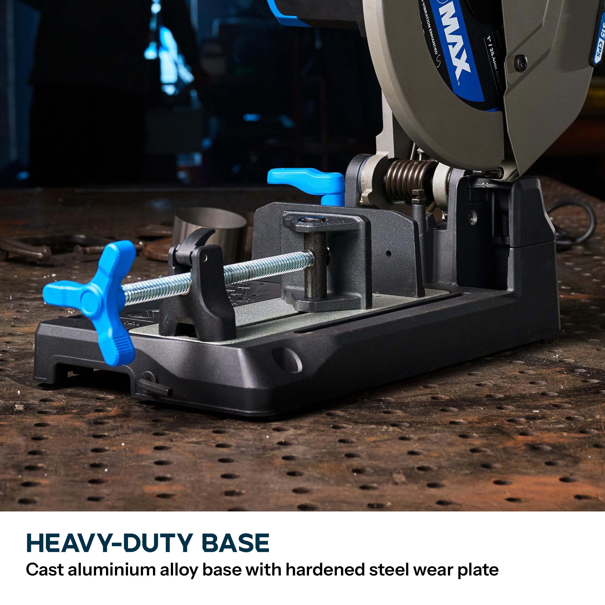 Evolution 355mm Metal Cutting Chop Saw with EvoMax Blade & Intelligent Motor Technology | S355CPS Gen 2