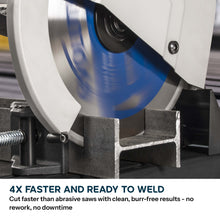 Evolution 355mm Metal Cutting Chop Saw with TCT Mild Steel Blade | S355CPSL