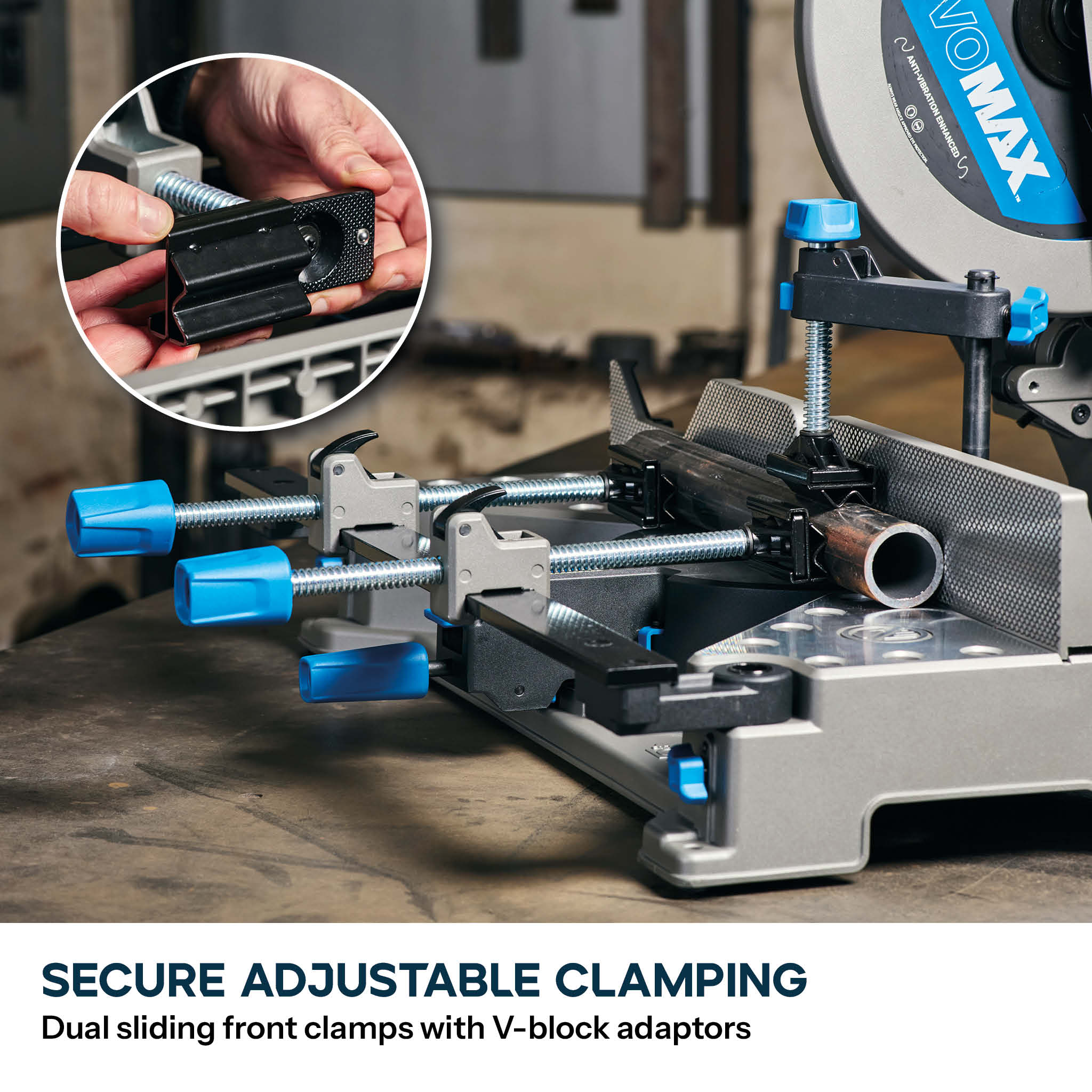 Evolution 355mm Metal Cutting Mitre Chop Saw with EVOMAX 80T Cermet Long-Life Blade, Intelligent Motor Technology & Shadowline Guide | S355MCS-G2