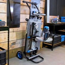 Evolution S355MCS 355mm Heavy Duty Chop Mitre Saw & Wheeled Stand Bundle