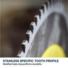 Evolution 355mm Stainless Steel Cutting 90T Chop Saw Blade